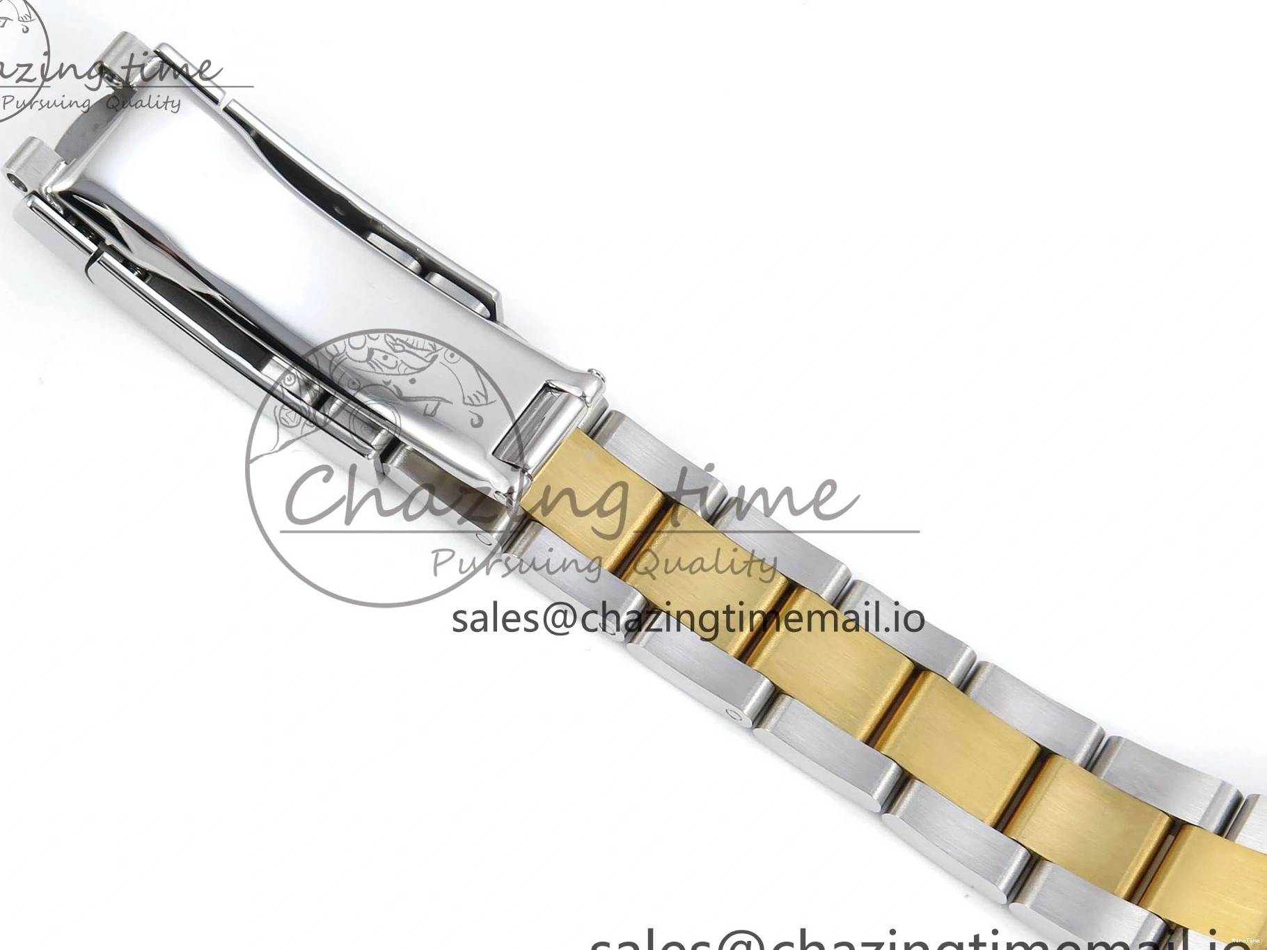 MiroTime 0317 DateJust 31 278383RBR ARF 1:1 Best Edition 904L Steel White Roman Dial Diamonds Bezel on SS YG Oyster Bracelet ETA Cozy 400